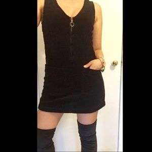 Corduroy mini dress